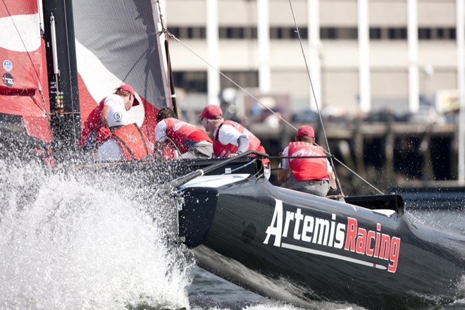 Artemis Racing - 2011 Extreme Sailing Series © Lloyd Images http://lloydimagesgallery.photoshelter.com/